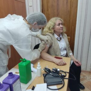 Вакцинация против гриппа в ГУ «Сморгонский зональный ЦГЭ»