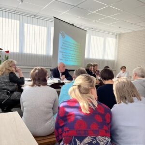 Собрание первичной профсоюзной организации Белорусского профсоюза работников здравоохранения Сморгонского зонального ЦГЭ