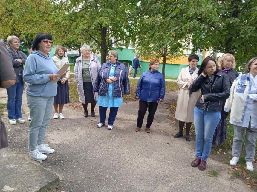 В Сморгонском зональном ЦГЭ прошла тренировка по эвакуации персонала при пожаре в учреждении.