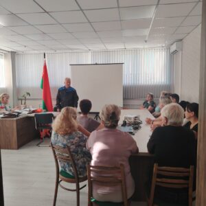 Встреча с лидером Сморгонской районной организации ОСВОД