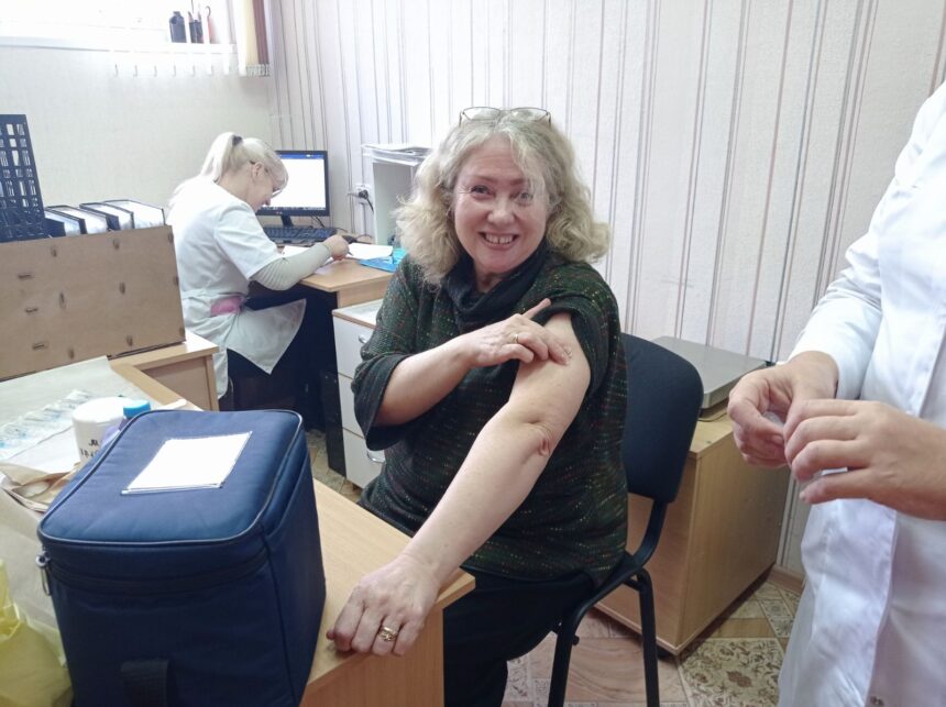 Вакцинация в Сморгонском зональном ЦГЭ