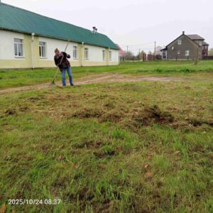 Наведение порядка на территории