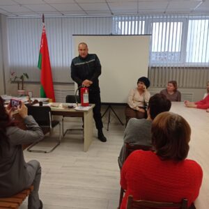 Профилактическая акция «За безопасность вместе» в Сморгонском зональном ЦГЭ