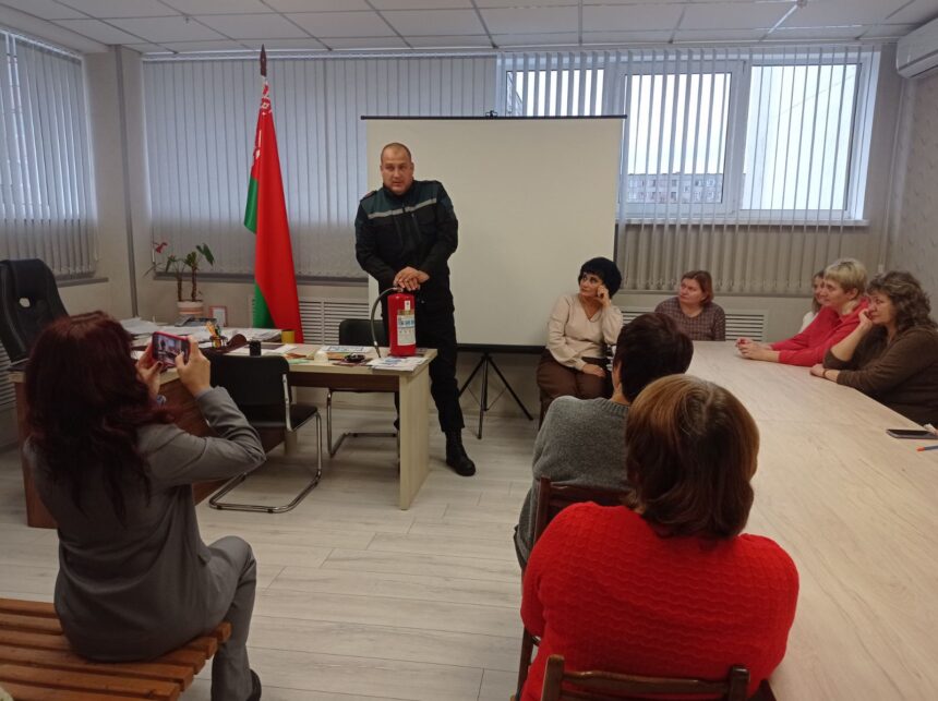 Профилактическая акция «За безопасность вместе» в Сморгонском зональном ЦГЭ