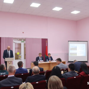 Заседание Сморгонского районного исполнительного комитета и президиума районного Совета депутатов