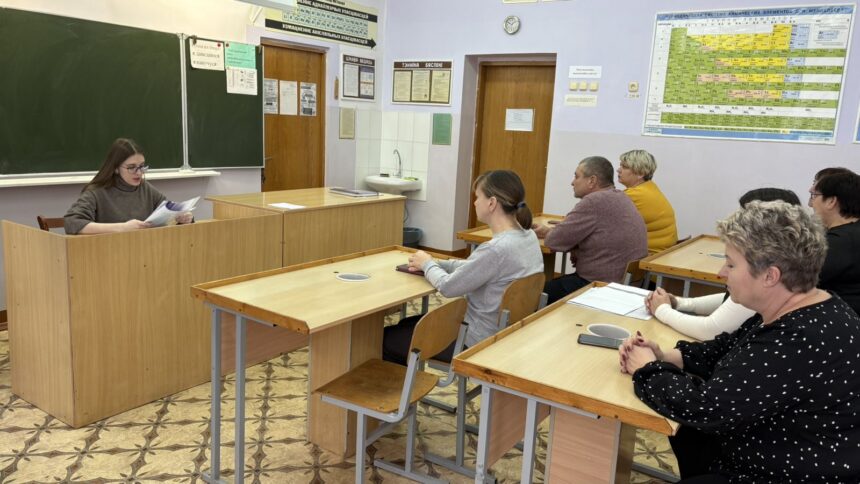 Встреча с работниками ГУО «Залесская средняя школа Сморгонского района»