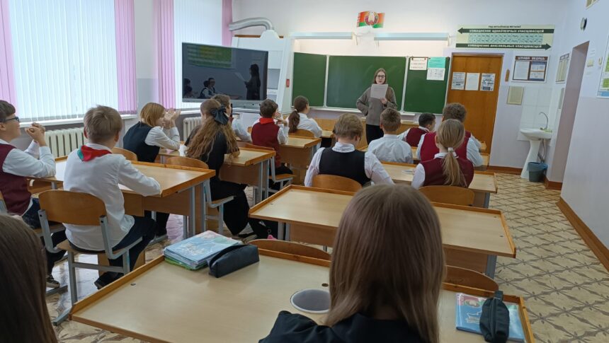 Информационное занятие  «Наркотики и ВИЧ — что важно знать» с учащимися 6-11х классов  ГУО «Залесская средняя школа Сморгонского района».