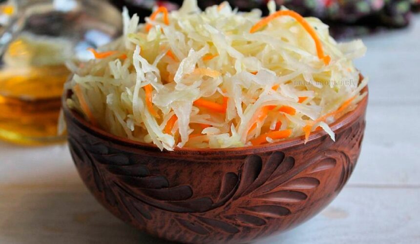 О пользе квашенной капусты.
