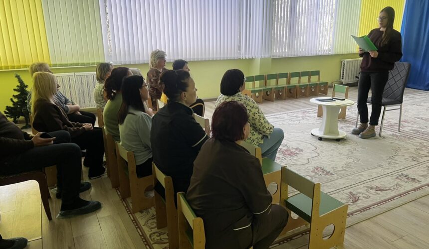 Лекция по здоровому образу жизни в ГУО «Детский сад № 1 г. Сморгони»