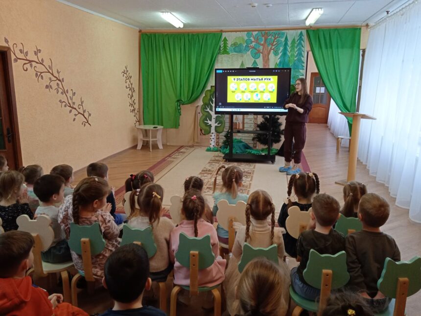 Познавательно- игровое занятие «Чистые ручки».