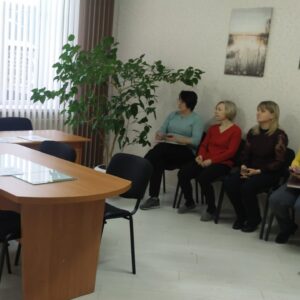 Прошла информационная беседа с работниками ГУО ««Залесская средняя школа Сморгонского района»