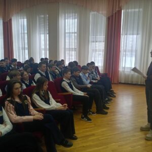 Информационное занятие  с учащимися 9 — 11 классов ГУО «Средняя школа № 7 г. Сморгони».