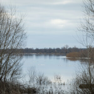 Если наступил паводок.