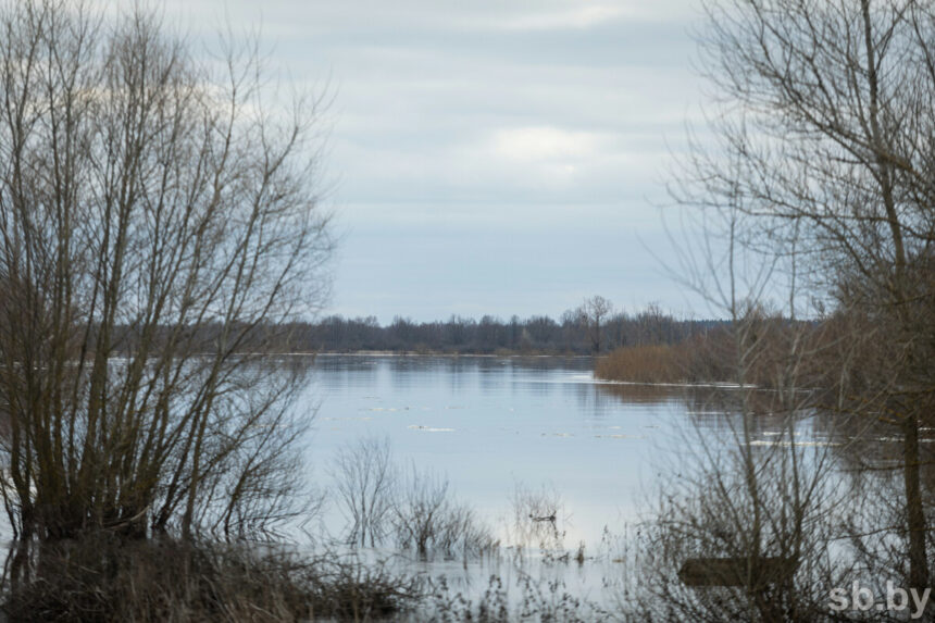 Если наступил паводок.