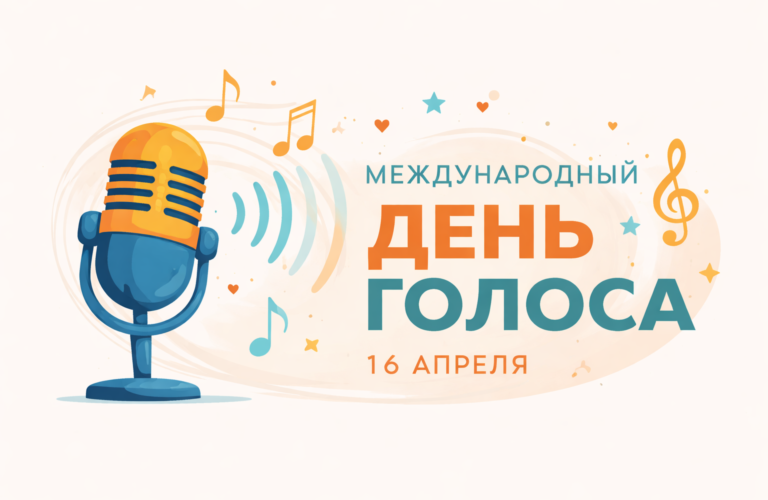 Международный день голоса: заботьтесь о нём каждый день.