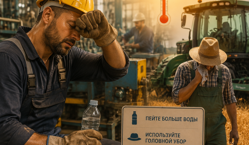 Работа в жаркий период. Работа в жаркий период.
