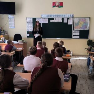 Игровое занятие для учащихся 4х классов  ГУО «Сольская средняя школа имени Марьяно Дуксо»